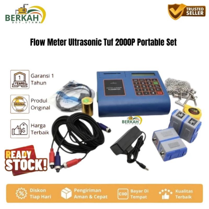 Jual Flow Meter Ultrasonic Tuf 2000P Portable Set Ultrasonic Tuf 2000P ...