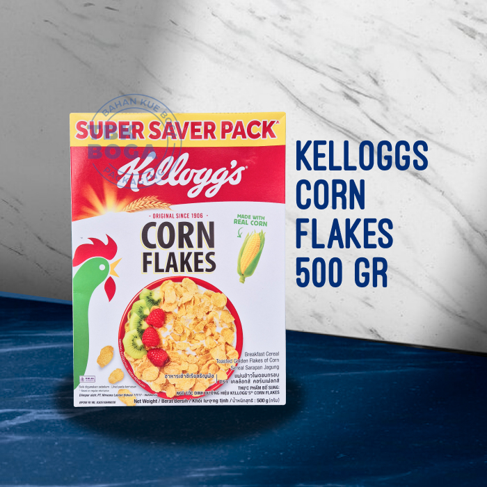 Jual Kelloggs Corn Flakes ( 275, 500 gr ) Kellogg's Cereal Jagung ...