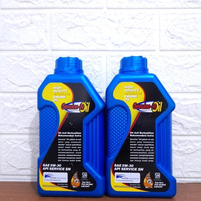 Jual Oli Mesin Daihatsu Astra Genuine R Oil SAE 5W 30 API Service SN ...