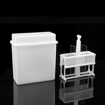 Jual 24 Slots Staining Jar Rack/Rak Pewarnaan/ Rak Pengecatan Slides ...