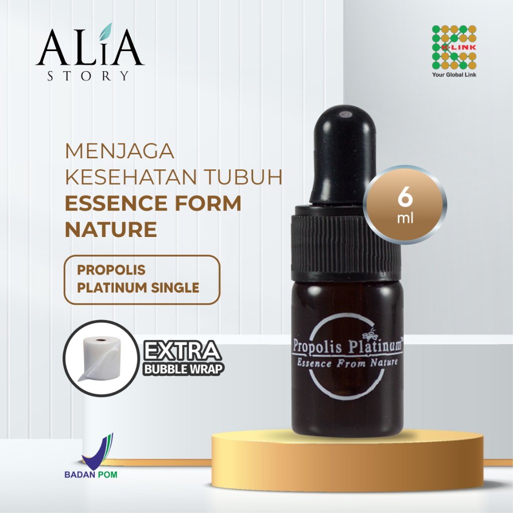 Jual Propolis Platinum K-Link Single Bottle (6 ml) Essence From Nature ...