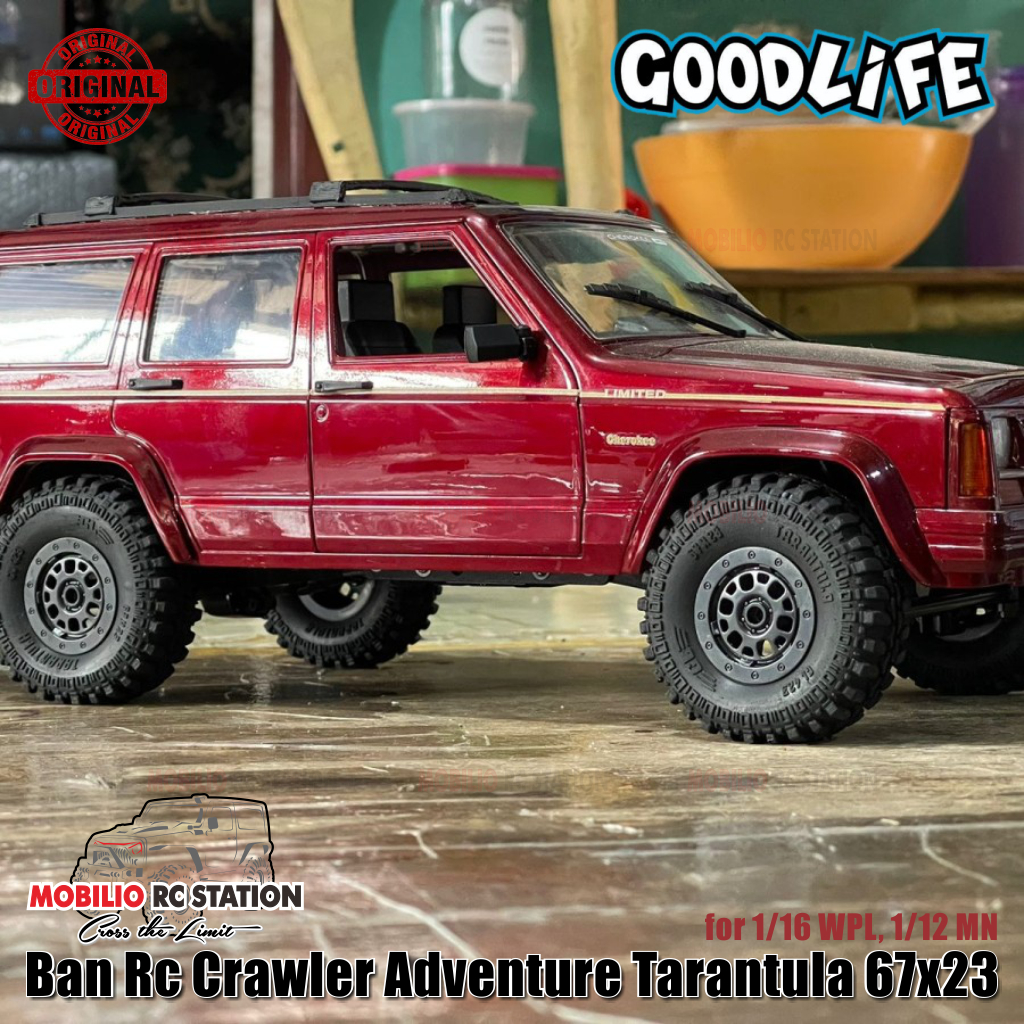 Jual Ban Rc Crawler Adventure Goodlife Tarantula Mini Tire 67x23 ...