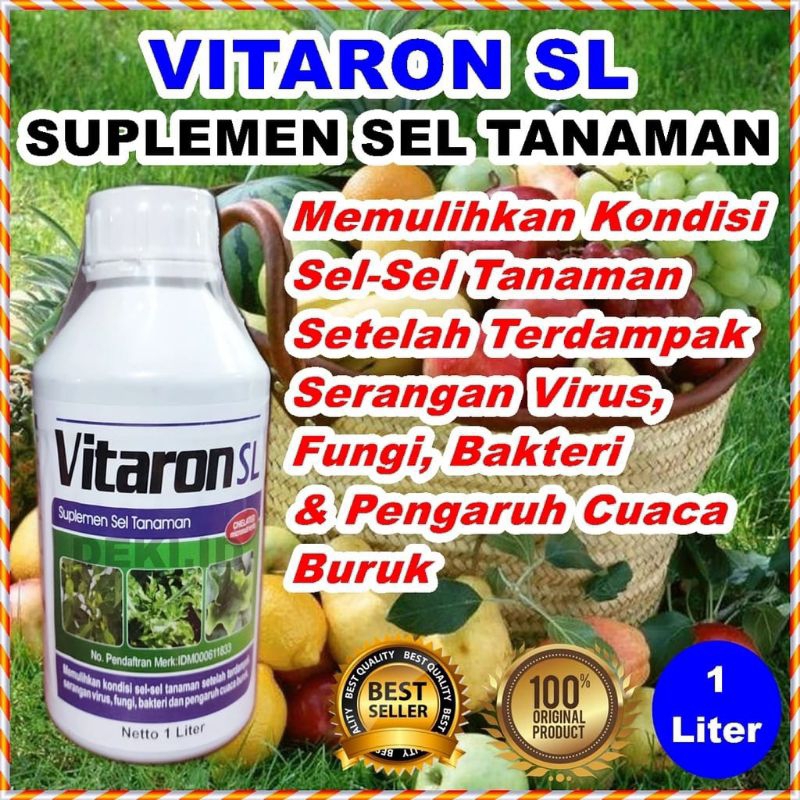 Jual Pupuk Suplemen Sel Tanaman Vitaron Sl Ml Shopee Indonesia