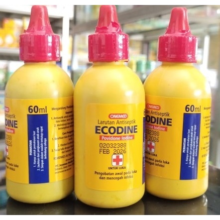 Jual Ecodine 60 ml / Povidone Iodine - Onemed | Shopee Indonesia