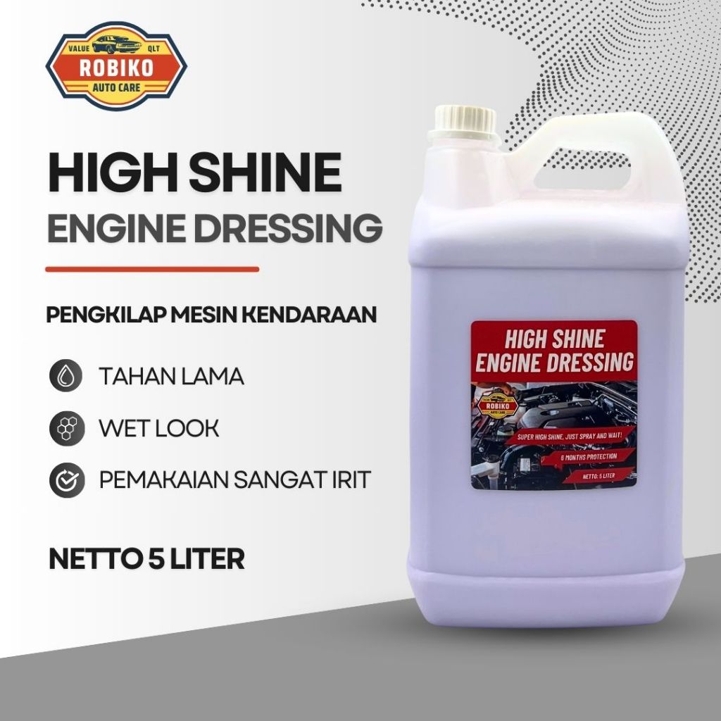 Jual High Shine Water Based Engine Dressing Pengkilap Mesin Ruang Mobil ...