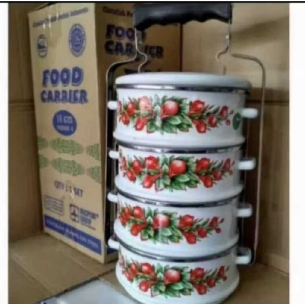 Jual Rantang enamel maspion original / rantang tenong 14 cm / 16 cm ...