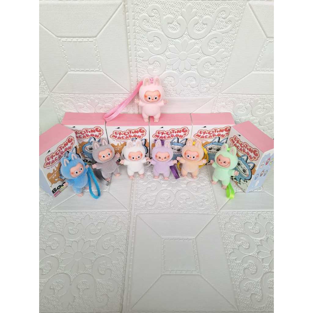 Jual (TRANDY TOYS) Blind Box Labubu Viral 10cm V1 Labubu Mini Figure ...