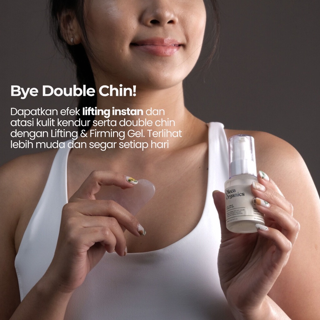 Jual Oleca Organics Neck and Chin Lifting Gel – Atasi Double Chin ...