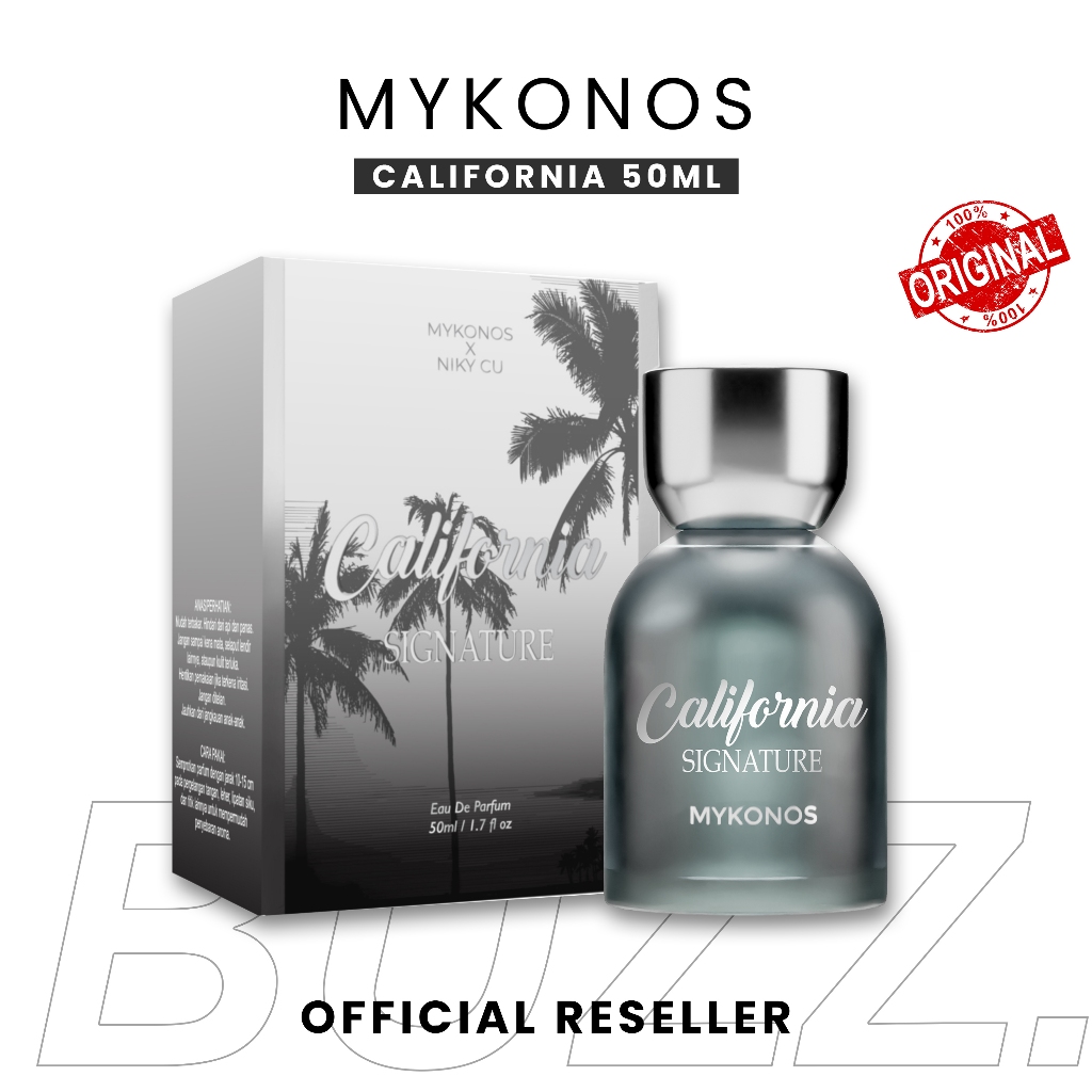 Jual Mykonos California Extrait De Parfum 50 ML BEST SELLER