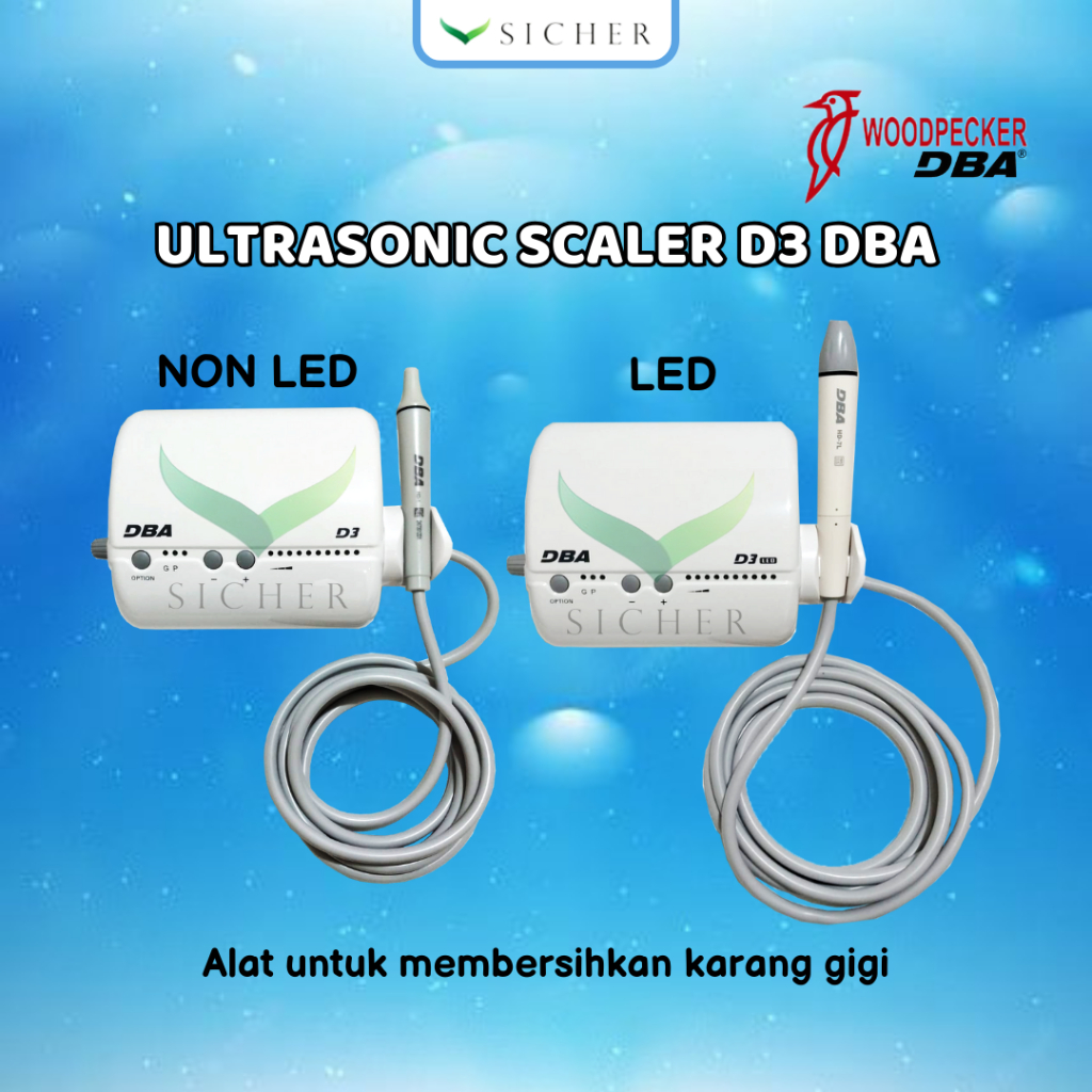 Jual Ultrasonic Scaler D3 Led/Non Led DBA by Woodpecker | Shopee Indonesia