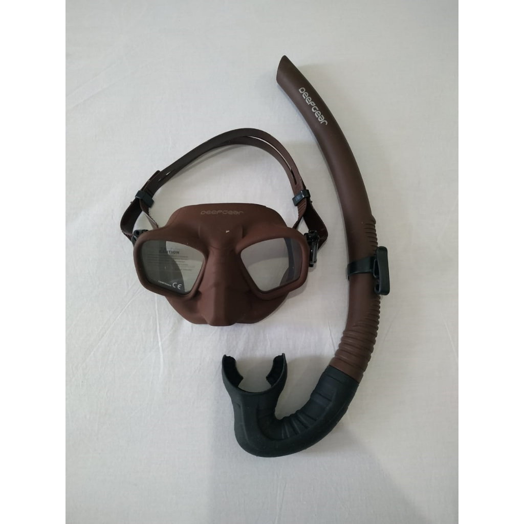 Jual Deepgear Set Viper Freediving Kacamata Snorkel Spearfishing Masker ...