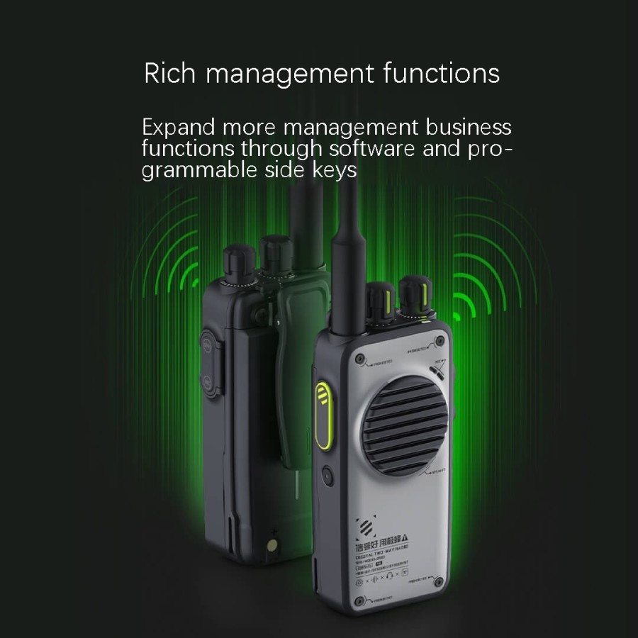 Jual BEEBEST D501 Walkie Talkie HT Wireless Intercom Digital Analog ...