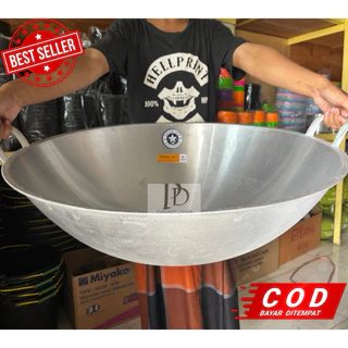 Kuali Wajan Ceper Jumbo Anti Lengket Almunium Tebal