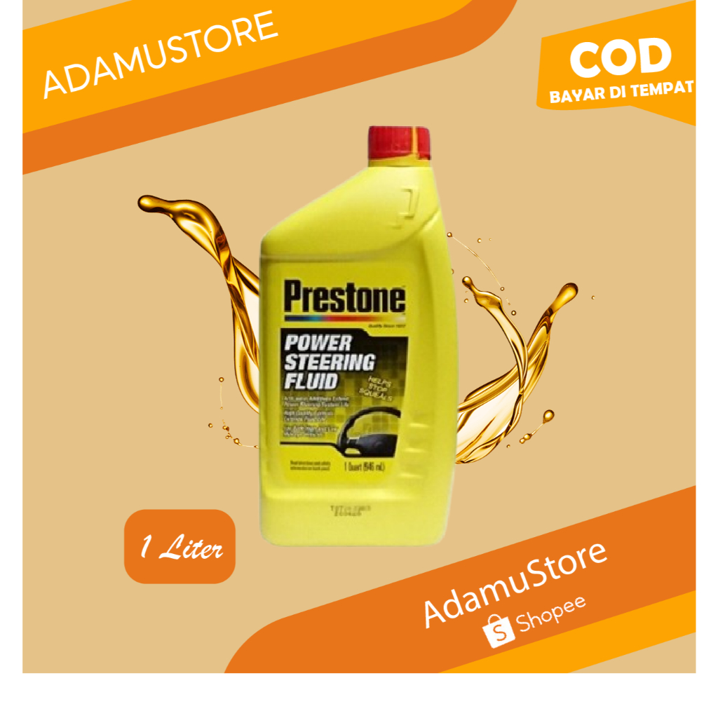 Jual POWER STEERING FLUID PRESTONE 1 LITER | Shopee Indonesia