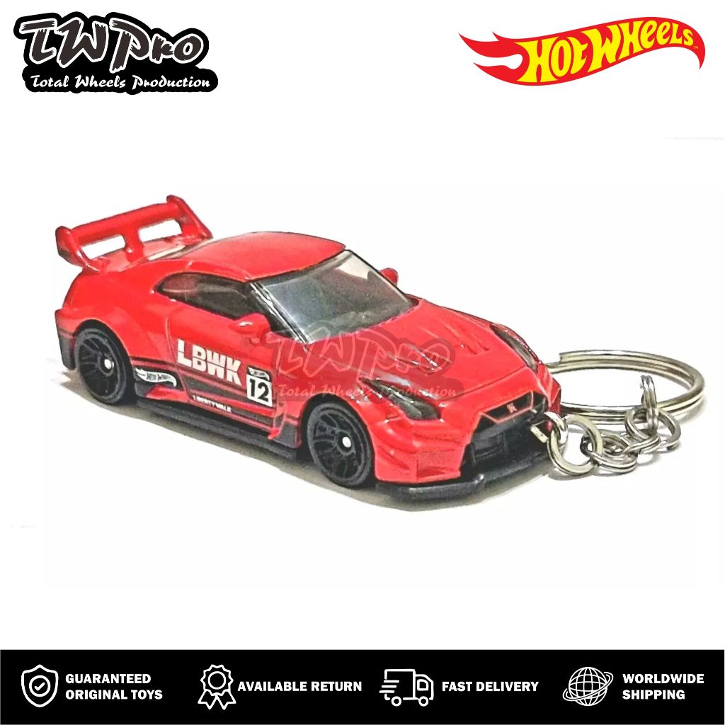 Jual GANTUNGAN KUNCI HOT WHEELS 2021 NISSAN GT-R R35 - KEYRING ...