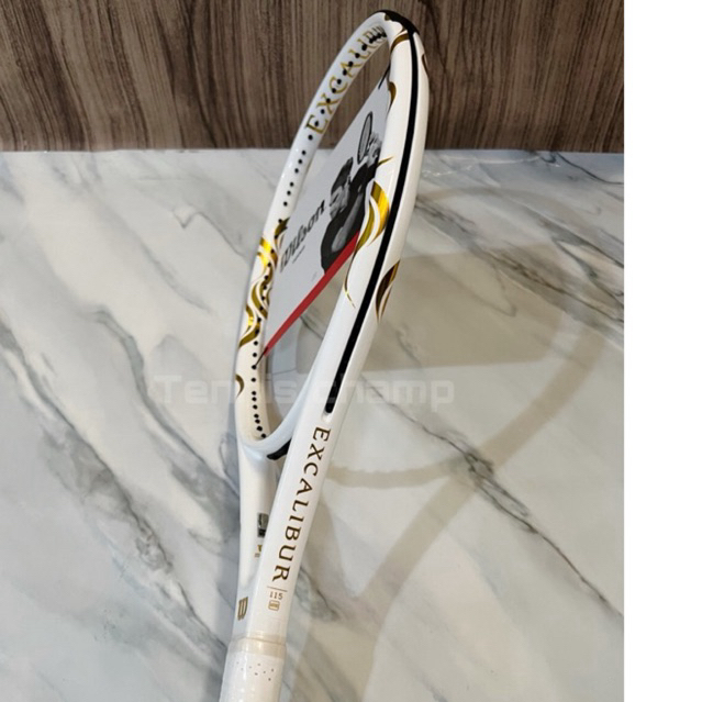 Jual Raket Tenis Wilson Excalibur 115 White Gold/Tennis Racket Wilson ...