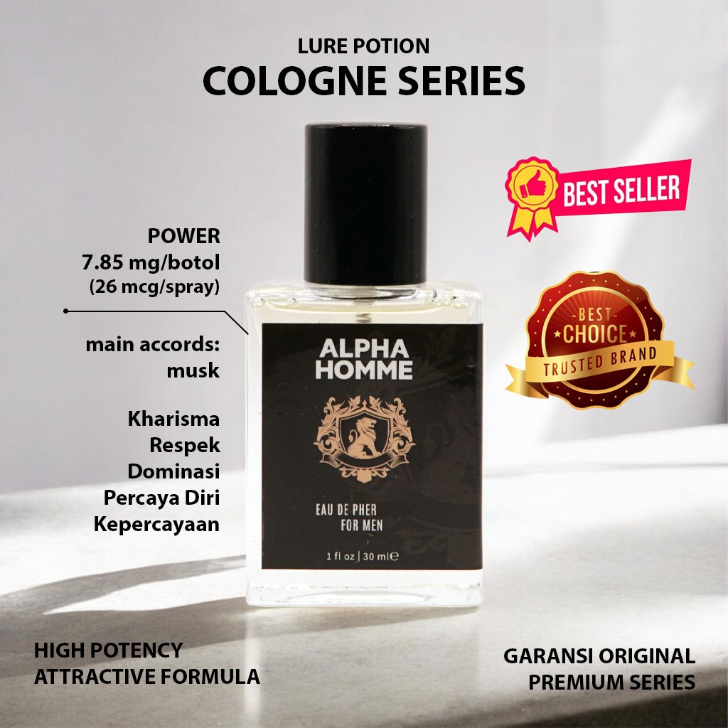Jual ALPHA HOMME Cologne Untuk Pria Elegan Wangi Memikat Efek Tahan ...
