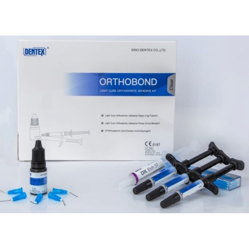 Jual Lem Ortho Dentex/ Orthobond Light Cure Orthodontic Adhesive Kit ...