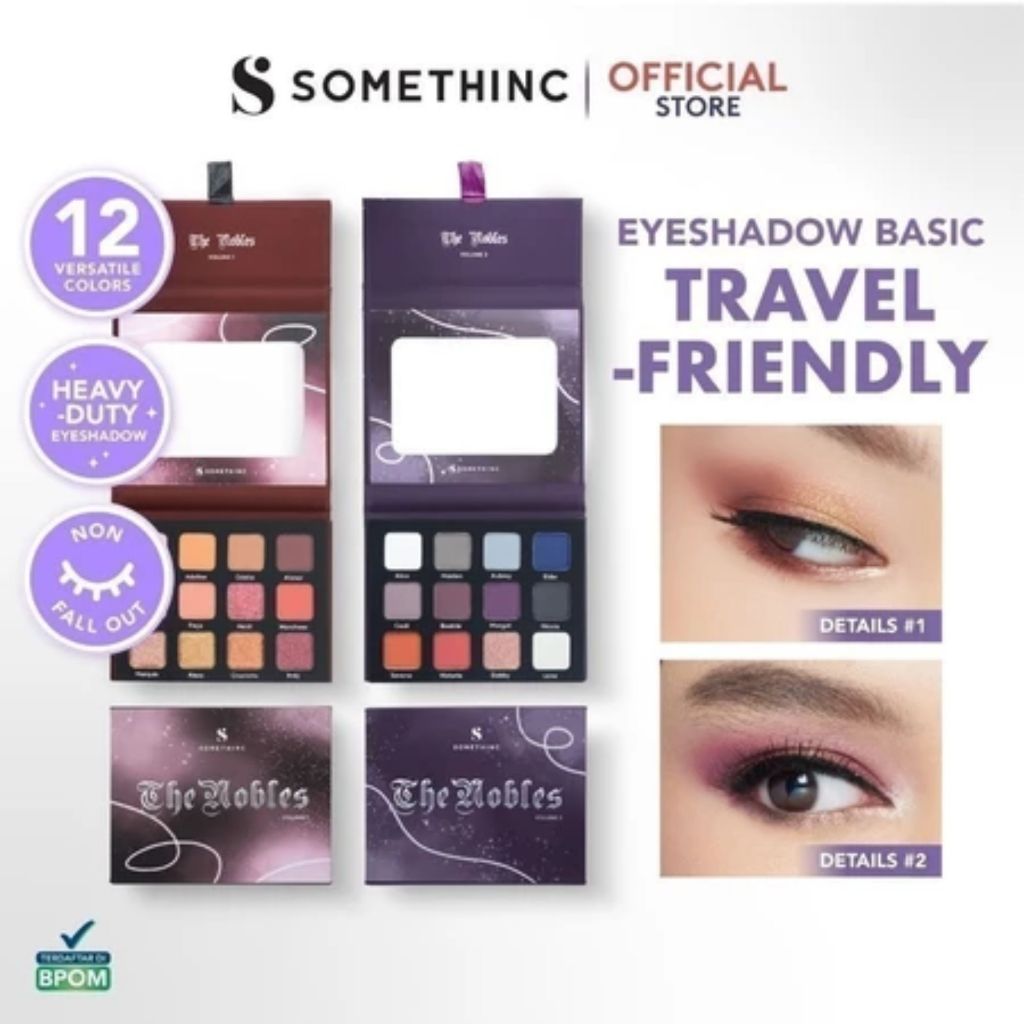 Jual SOMETHINC THE NOBLES PRO POCKET EYESHADOW PALETTE VOLUME | Shopee ...