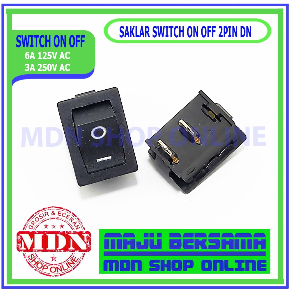 Jual Saklar switch on off hitam kecil DN | Shopee Indonesia
