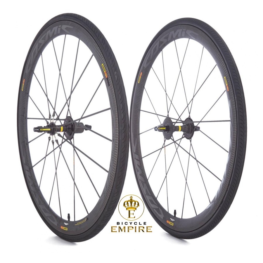 Jual Wheelset Roadbike 700c Mavic Cosmic Ultimate Rim Brake Carbon ...