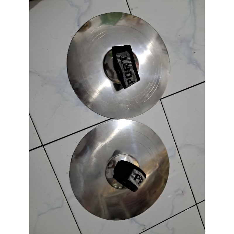 Jual cymbal drumband TK 10 inchi simbal monel/stenlis marching band ...