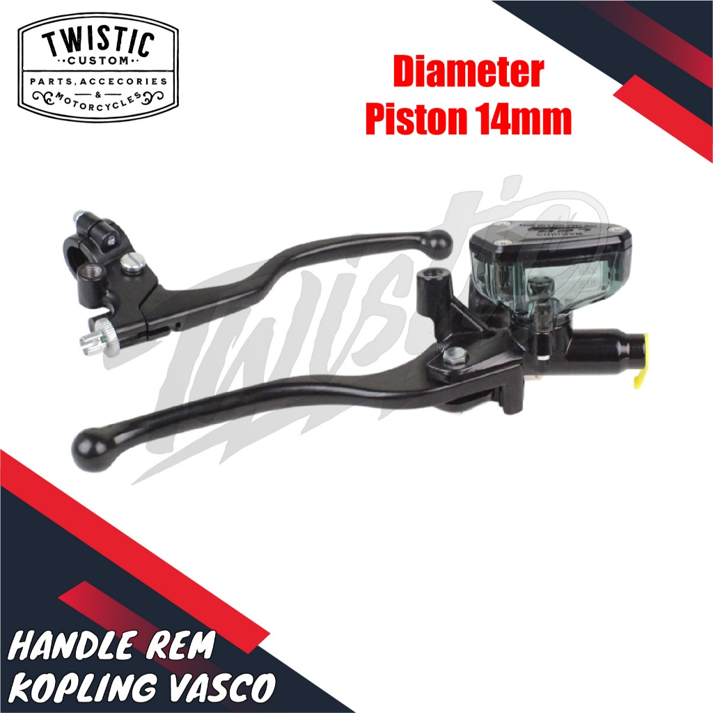 Jual Master Rem Handle Rem Kopling Vasco Motor Custom Universal ...