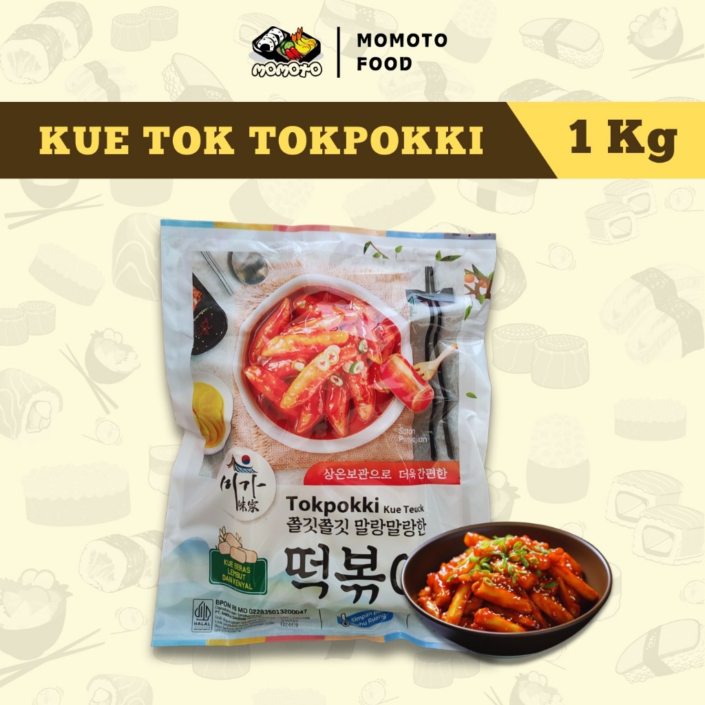 Jual Oppa Tteokbokki tokpokki tokpoki topoki korea rice cake 1kg ...