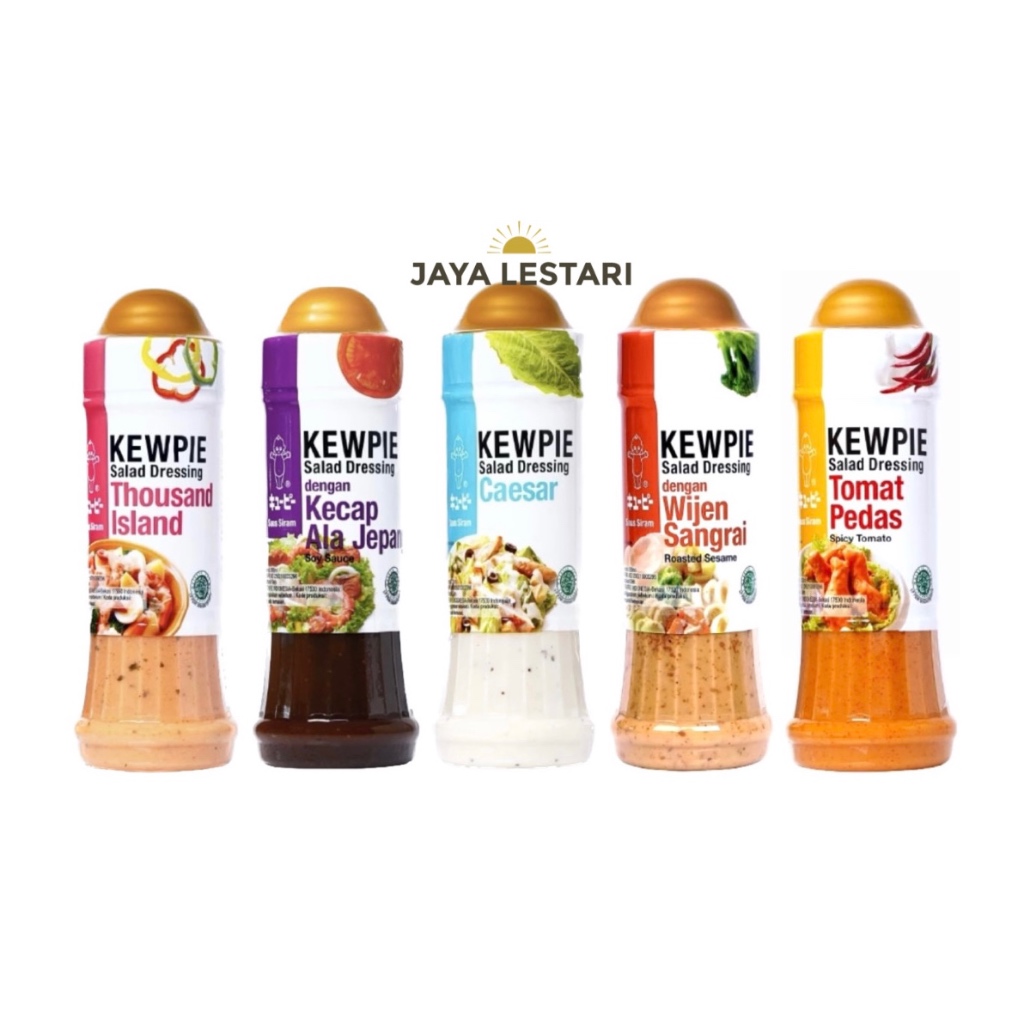 Jual Kewpie Salad Dressing (5 Varian Rasa) (200ml) | Shopee Indonesia