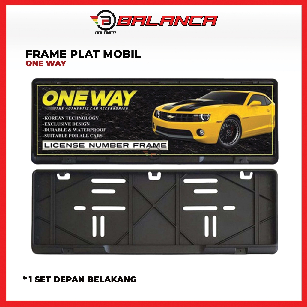 Jual Frame Tempat Dudukan Nomor Plat No Mobil | Shopee Indonesia