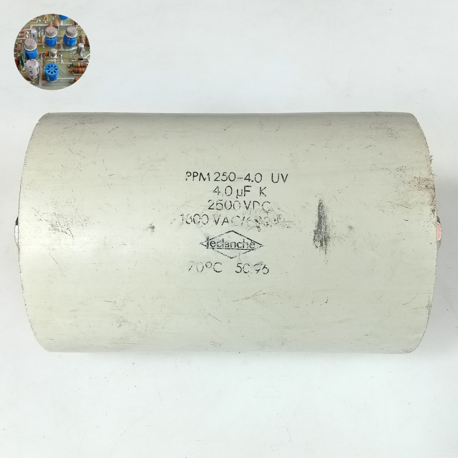 Condensatore Per Microonde CH85-2500-1154: 1.15 UF 2500V Con Resistenza, Nuovo