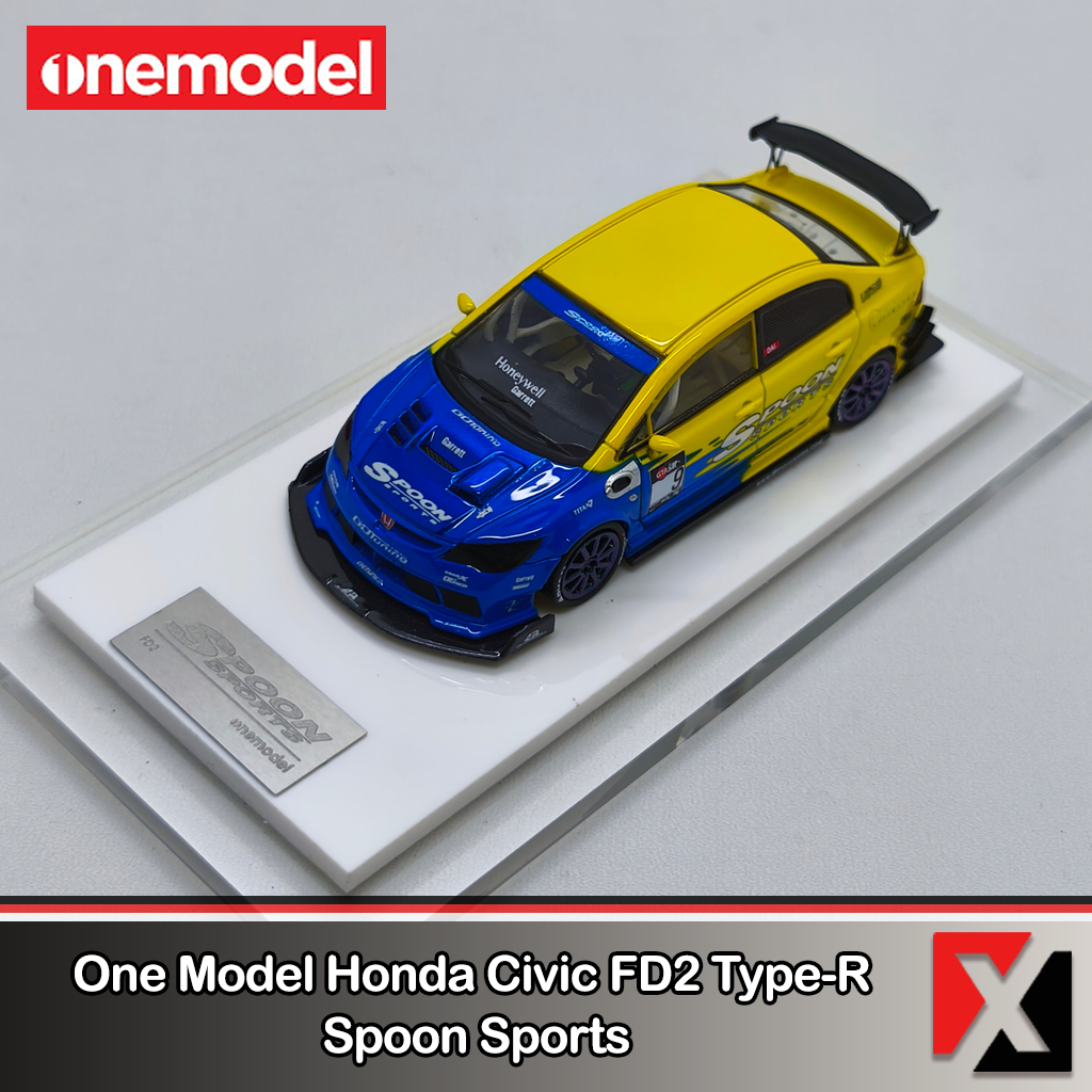 Jual One Model 1:64 Honda Civic FD2 Type-R Spoon Sports Center Drive ...