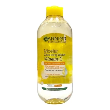 Garnier Micellar Water 400ml Pink Biru Kuning Biphase Oil Infused Rose Vit C 400ml Pembersih