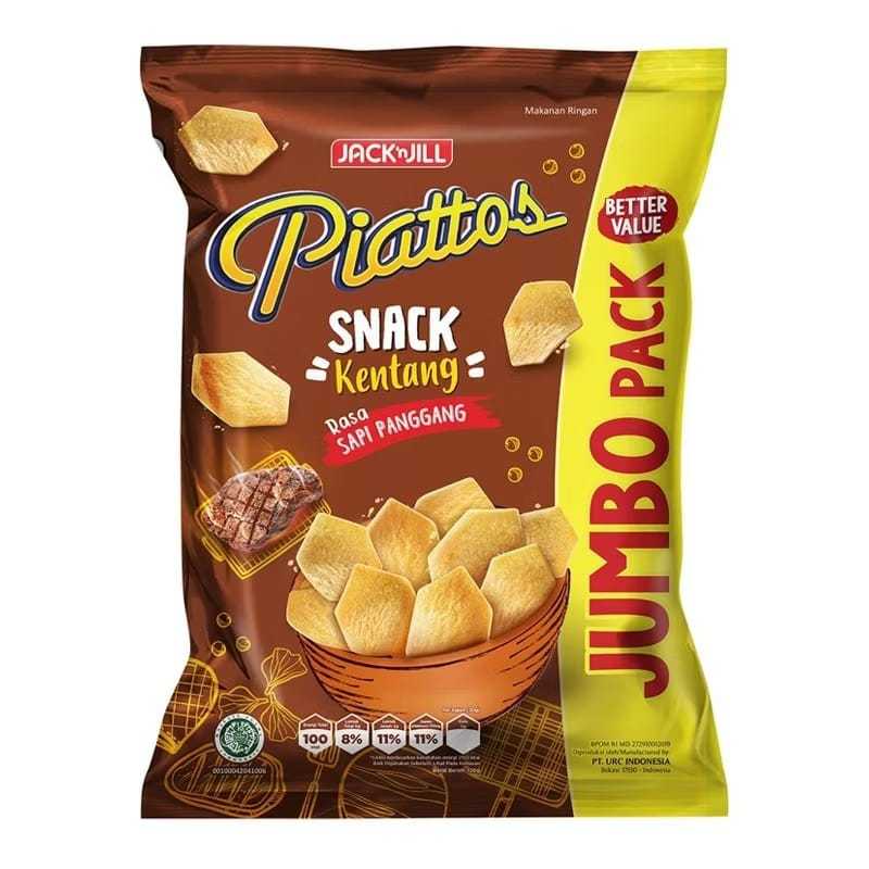 Jual PIATTOS SAPI PANGGANG 15GR / 1 RENCENG ISI 10 PCS | Shopee Indonesia