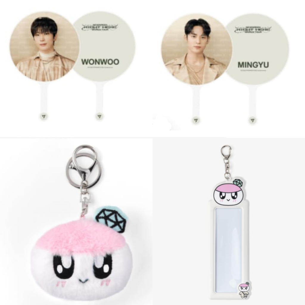 BONGBONGEE Light Stick Parts Keyring  SEVENTEEN OFFICIAL MERCH  17th June.2025) I.751575401