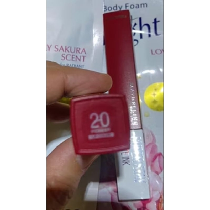 Jual [Original, 20] Maybelline Superstay Matte Ink Liquid Matte ...