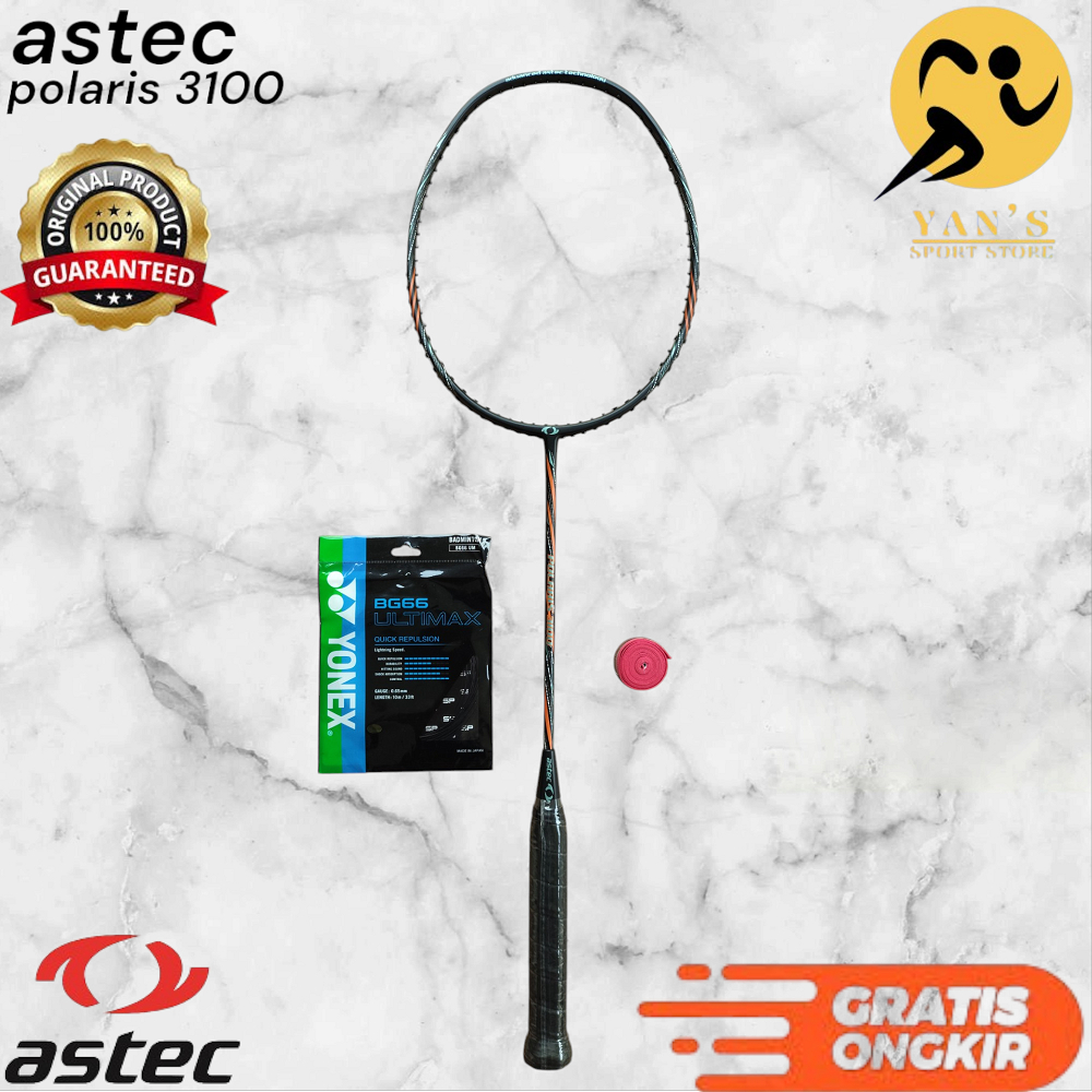 Jual Raket Badminton Astec Polaris 3100 Original | Shopee Indonesia