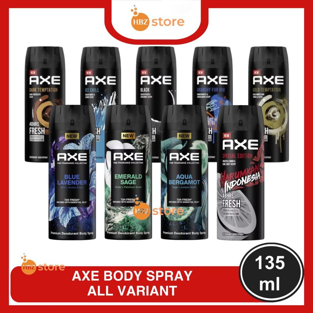 Jual Axe Men Premium Parfum Deodorant Body Spray 135ML - All Variant ...