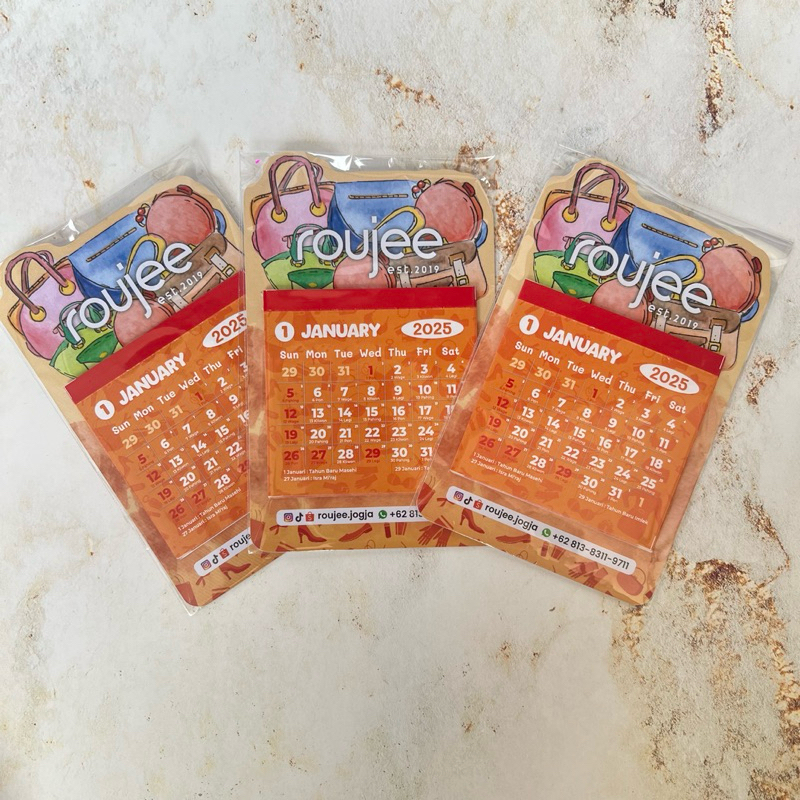 Jual Kalender Mini / Kalender Magnet | Shopee Indonesia