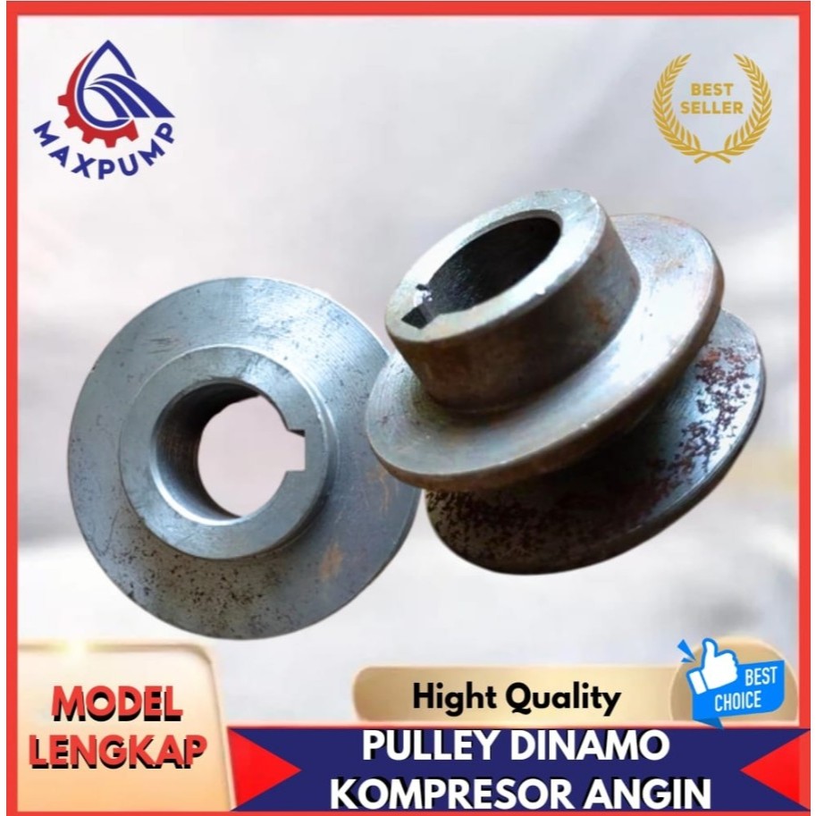 Jual MAXPUMP Puli Pully Pulley Dinamo Kompresor Angin 14mm 16mm 19mm ...