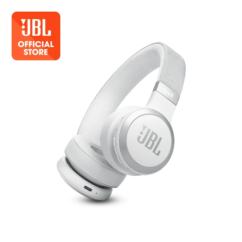 JBL Live 670 NC Wireless On-Ear Headphones with True Adaptive Noise Cancelling