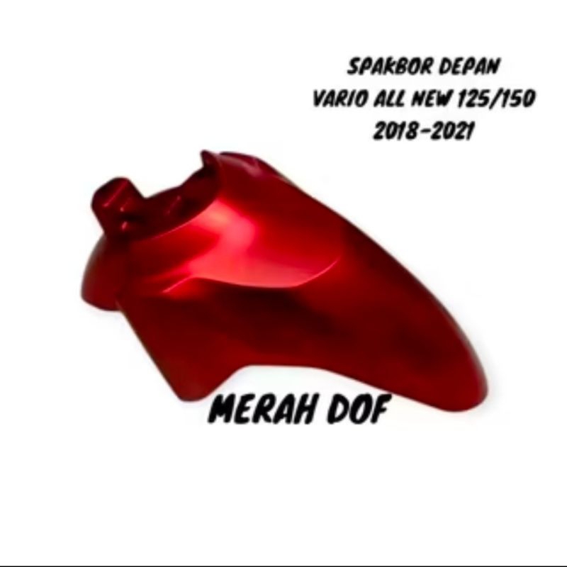 Jual selebor depan Honda Vario 125/150 2018-2021 warna merah dof barang ...