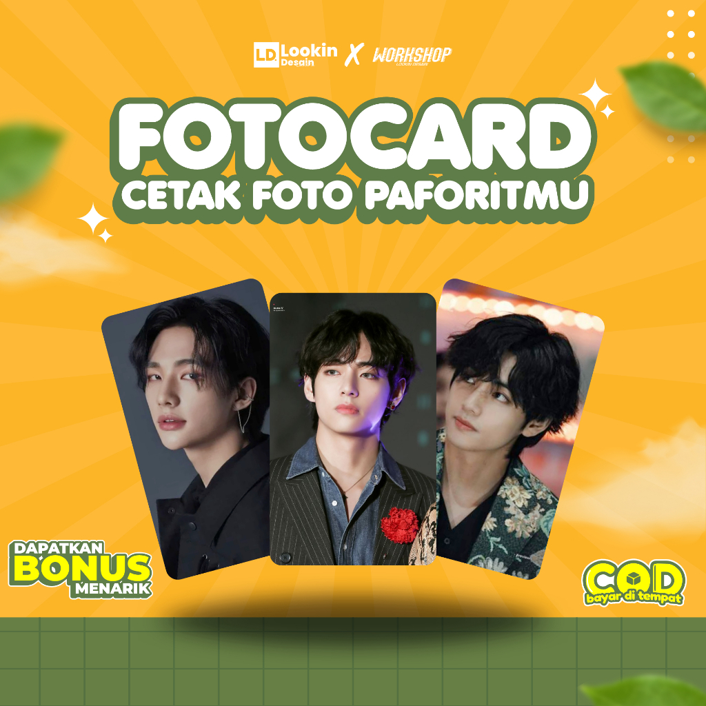 Jual CETAK PHOTOCARD CUSTOM FREEBIES / Koleksi Penggemar / Photocard ...