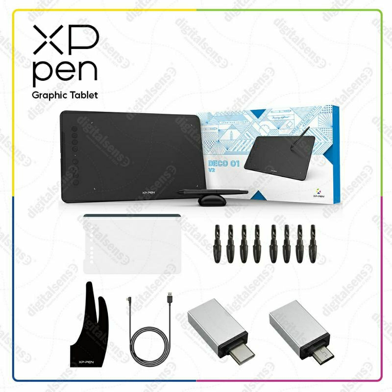 Jual XP PEN DECO 01 V2 Graphic Table (second) | Shopee Indonesia