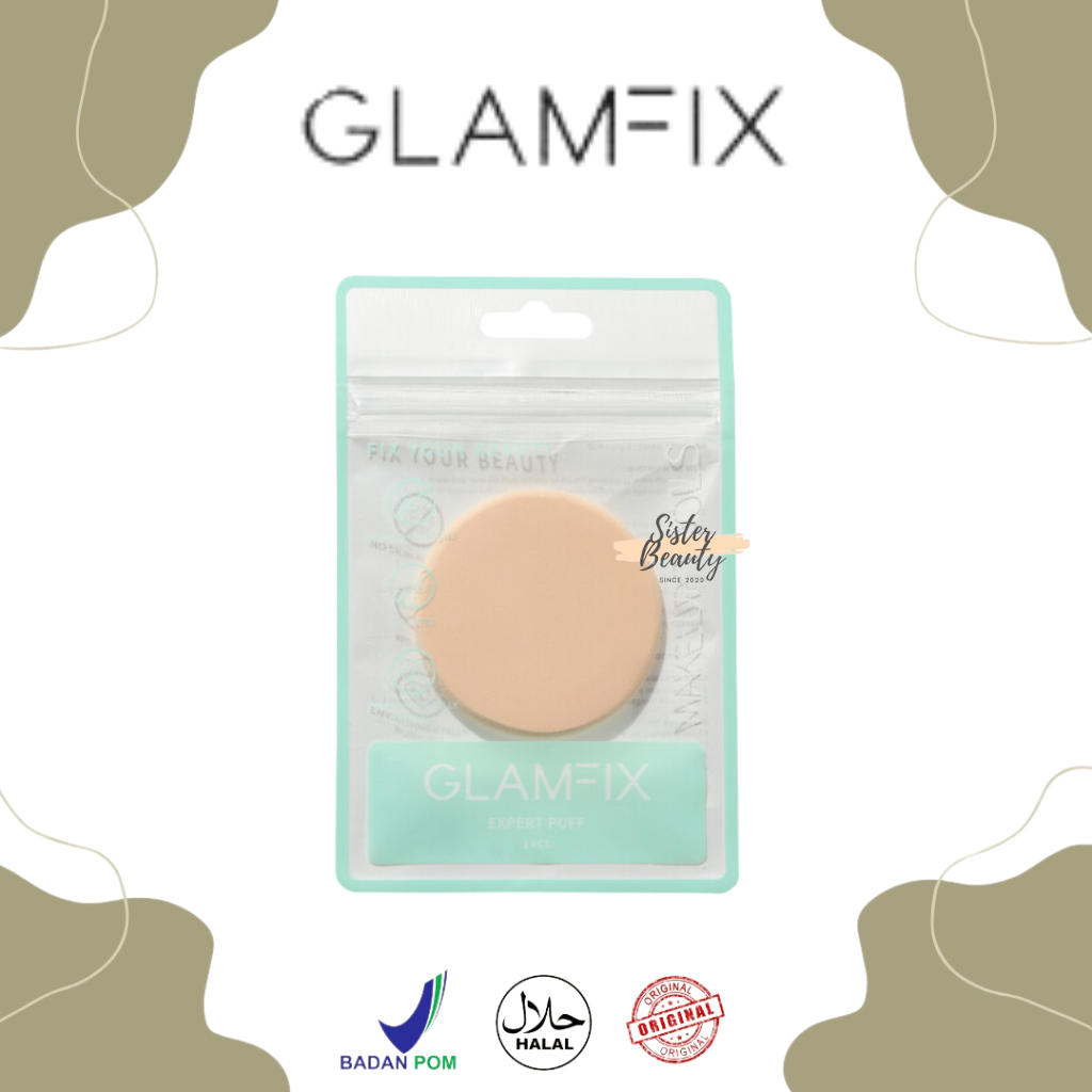 Jual SisterBeauty - Glamfix Expert Puff - Puff Spons Bedak Padat ...