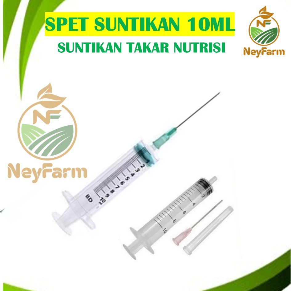 Jual Suntikan/Spet/Alat Ukur Nutrisi 10ml | Shopee Indonesia