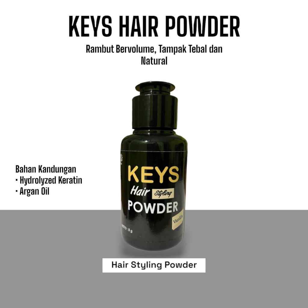 Jual Keys Hair Powder Netto 8 g Volume Rambut Stayling Perawatan Rambut ...
