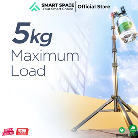 SMACE PX 2 Tripod Tinggi 2 1 Meter Include Holder Mini Ball Head Untuk Hp Ringlight Kamera