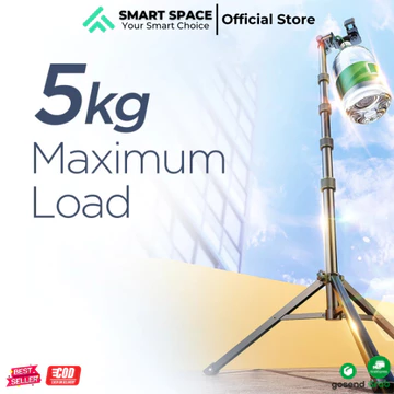 SMACE PX 2 Tripod Tinggi 2 1 Meter Include Holder Mini Ball Head Untuk Hp Ringlight Kamera