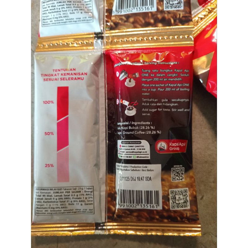 Jual 1 dus kapal api + gula terpisah isi 12x10sachet 23g | Shopee Indonesia